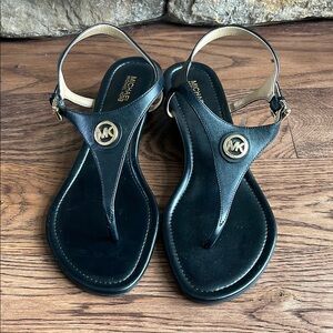 Michael Kors Black Ramona Sandals